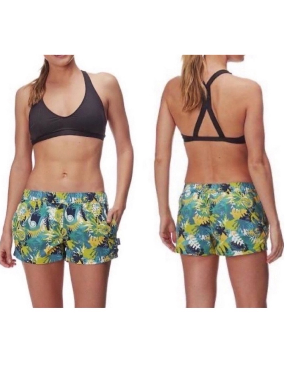 Patagonia Barely Baggies Shorts Women’s XL Tropical Floral 2.5” Nylon